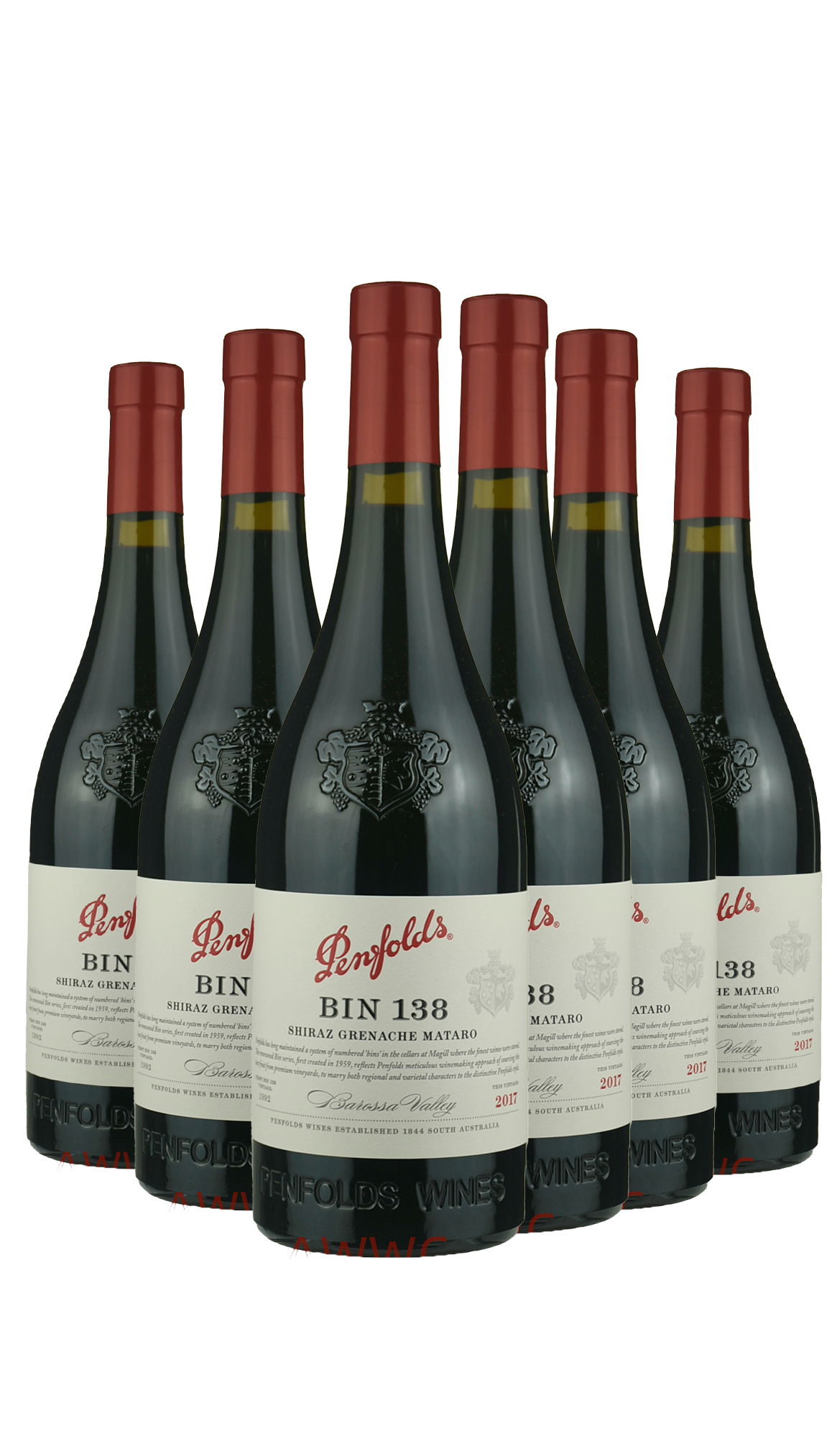 奔富 Bin 138 SGM ×6支