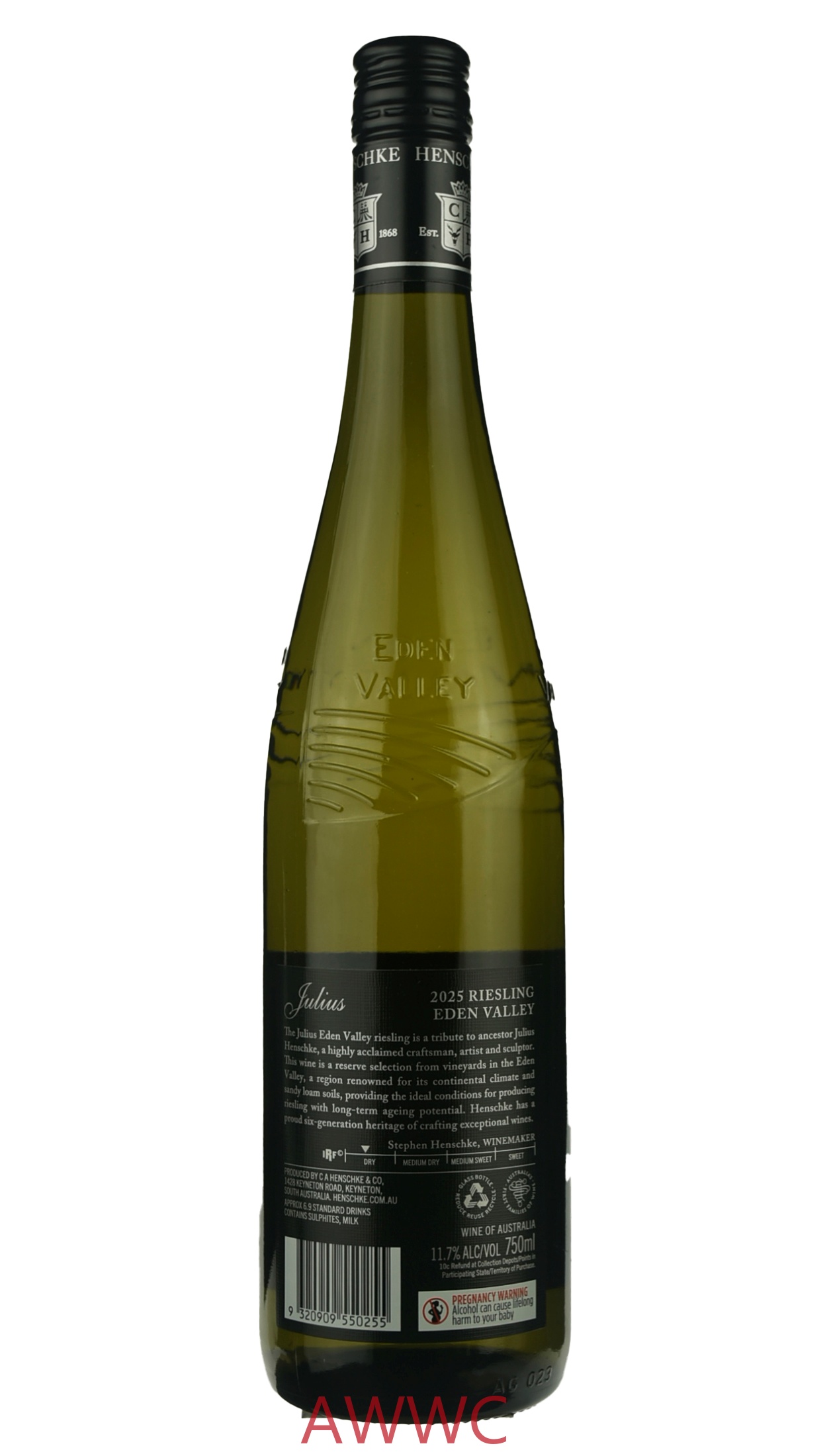 翰斯基 Julius Eden Valley 雷司令 2024/25