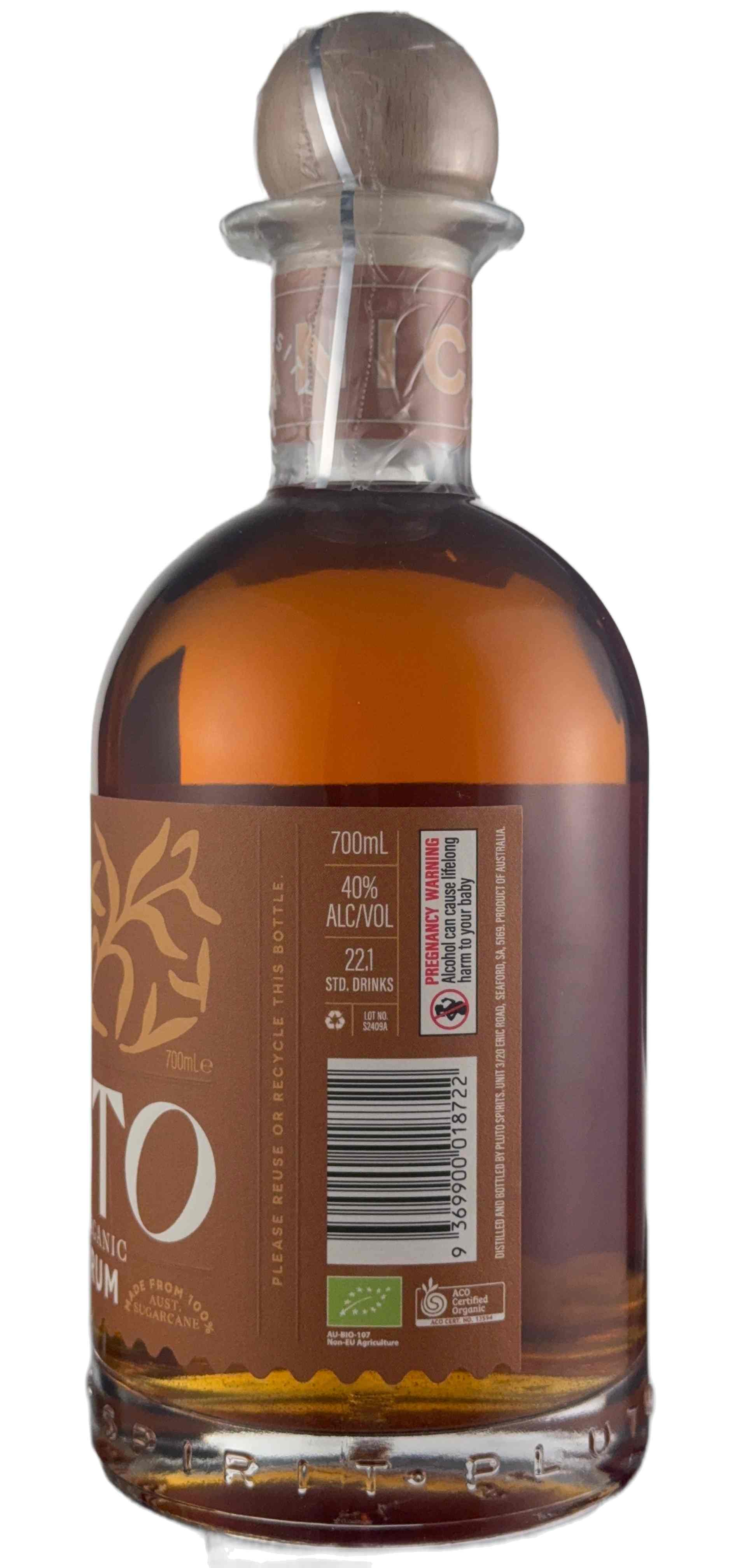 普盧托 有機香料冧酒 700ml