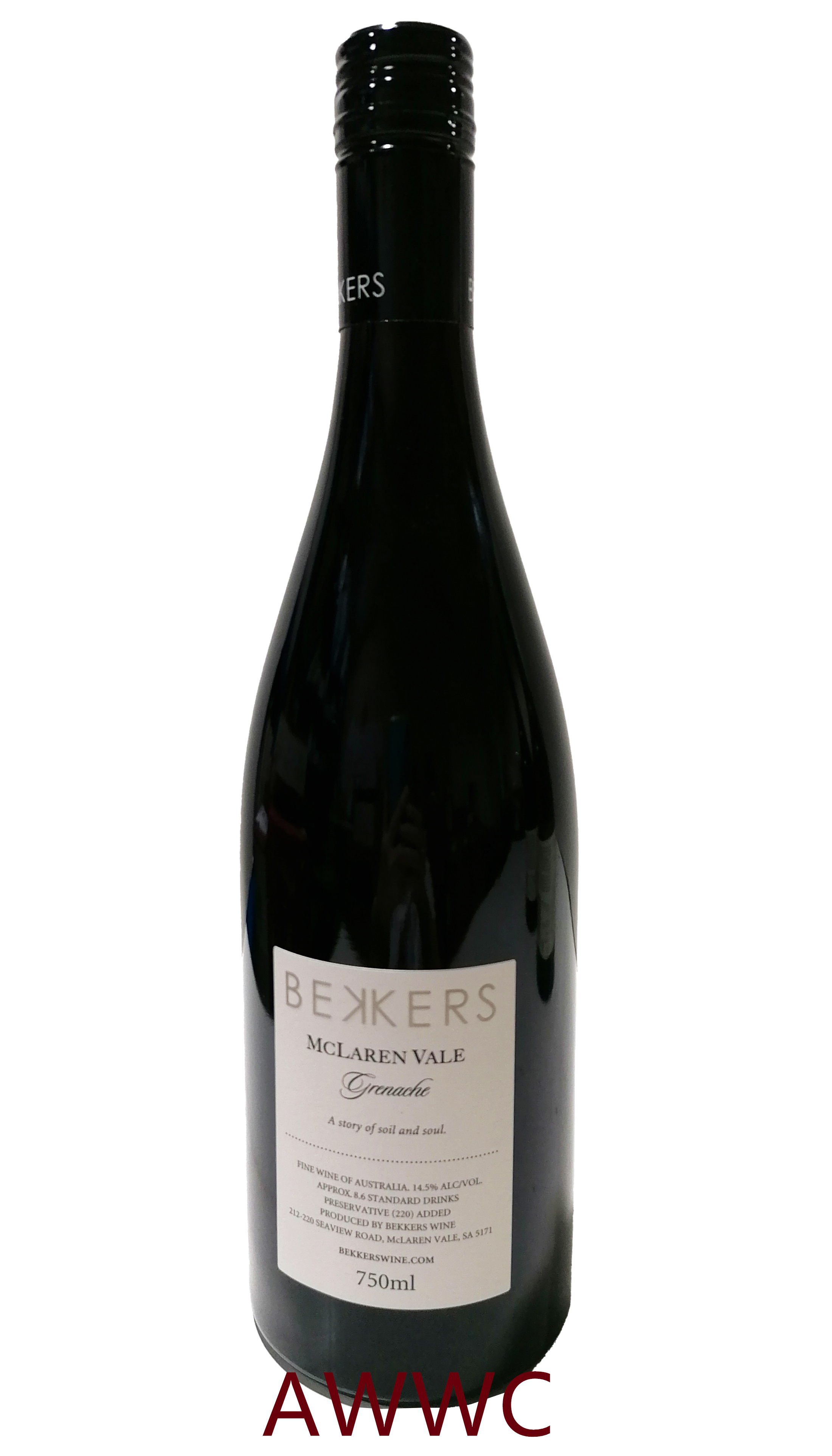 貝克尔斯 Grenache 2018 