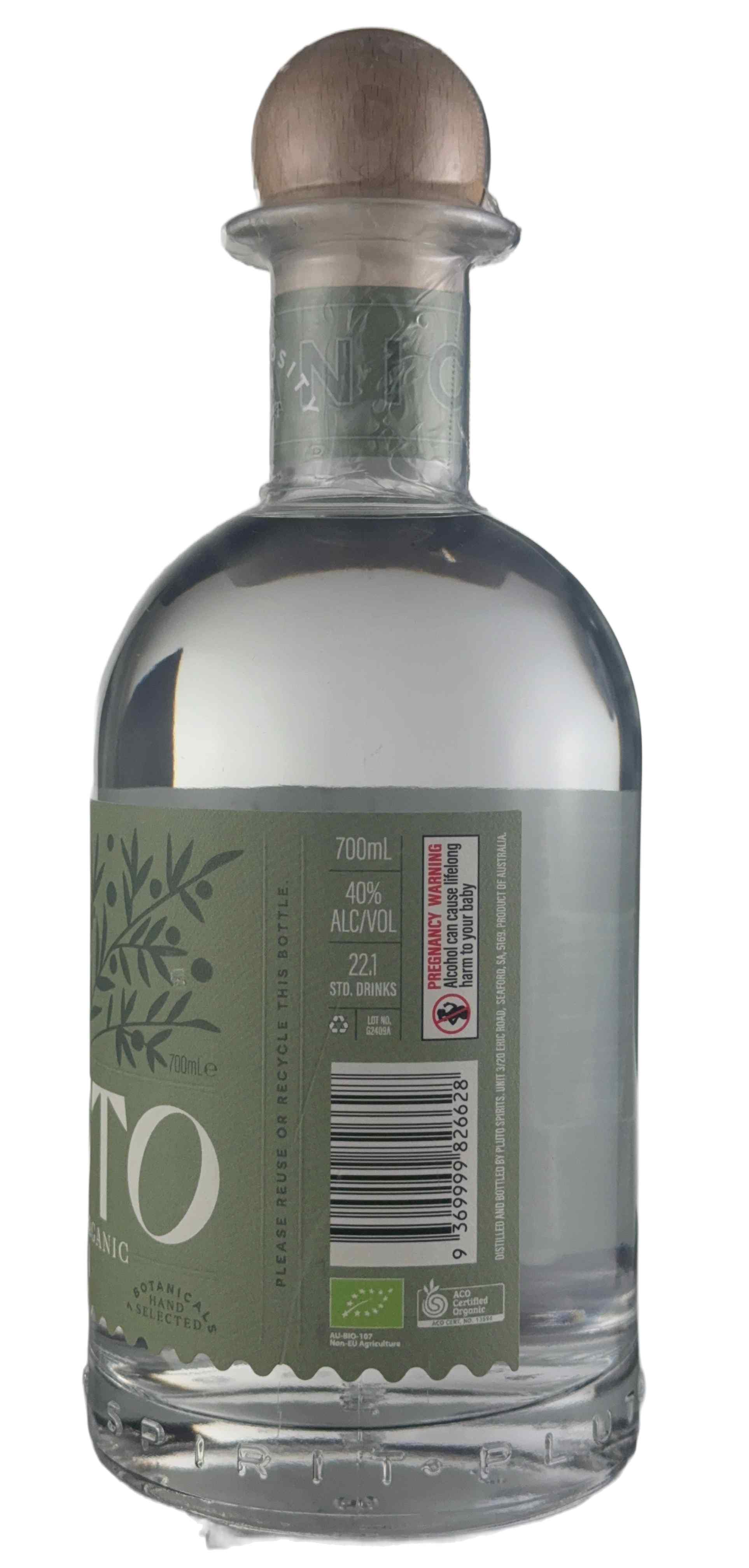 普盧托 有機氈酒 700ml