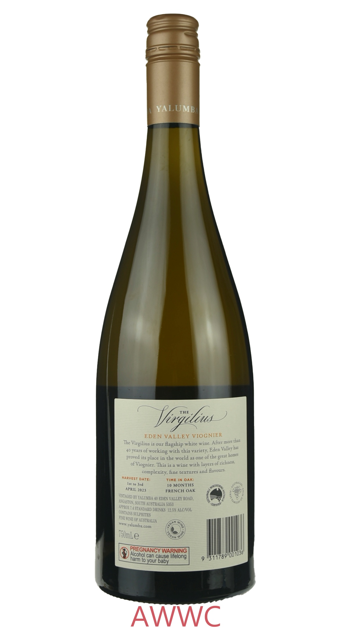 雅倫布伊頓谷Viognier 維歐尼2023