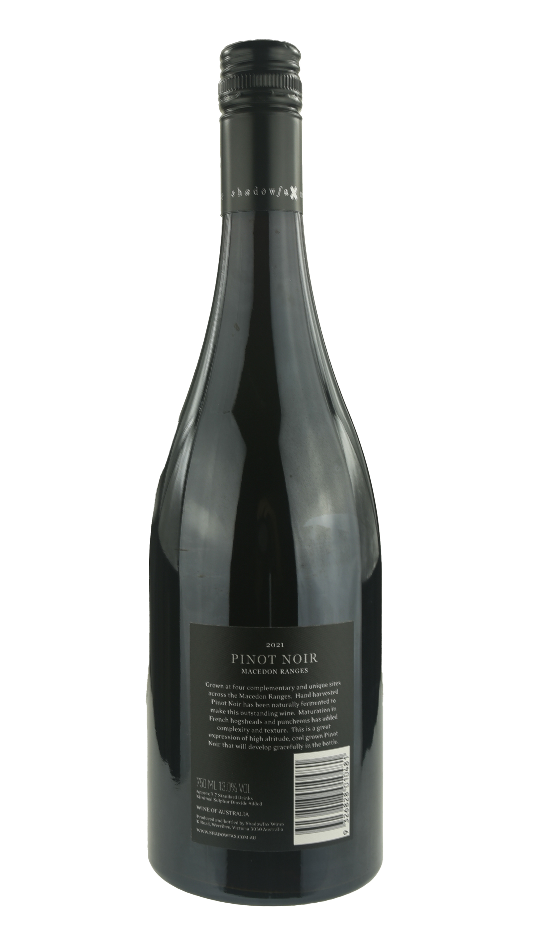 Shadowfax Macedon Ranges Pinot Noir 2021