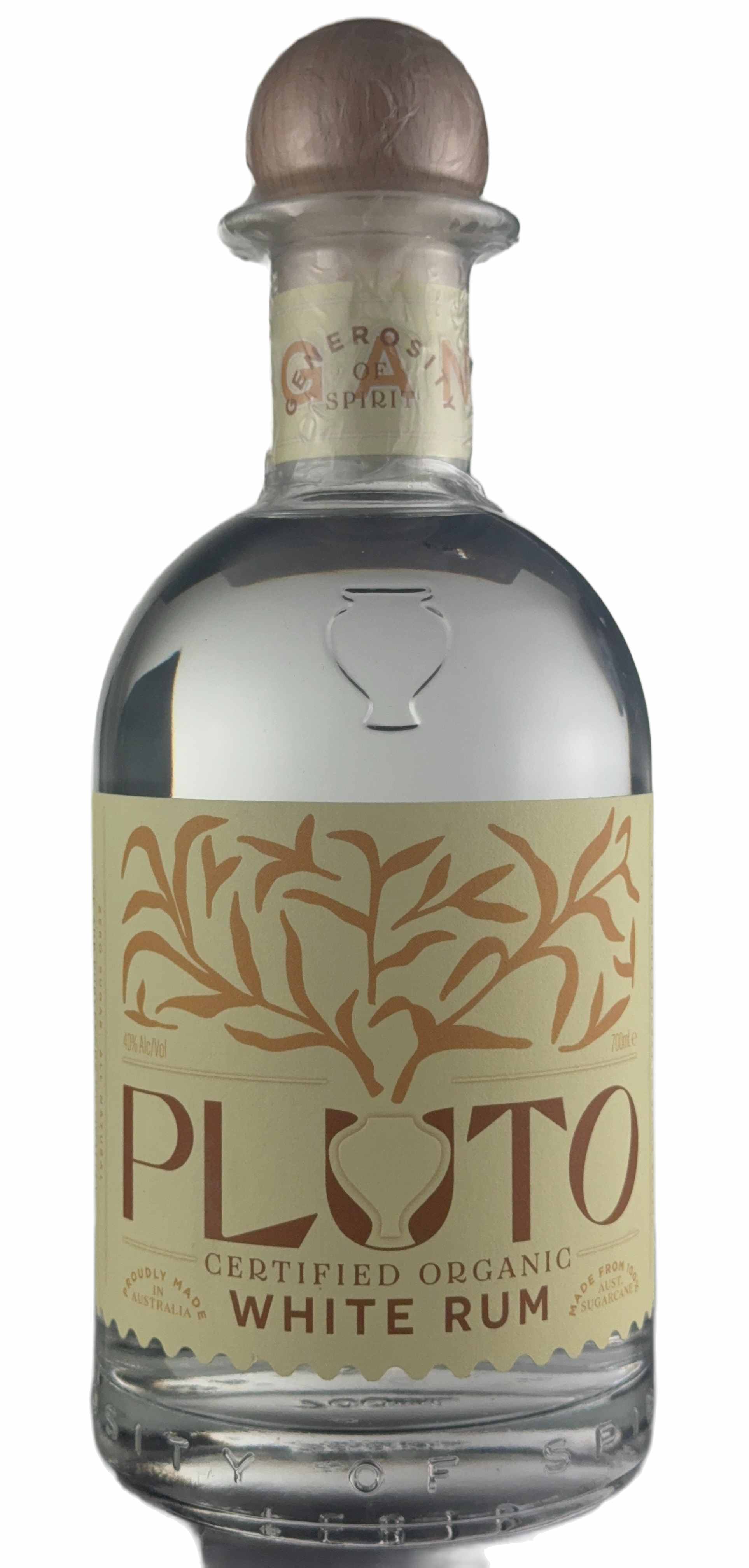 普盧托 有機白蘭姆酒 700ml