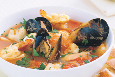 法式海产什烩 bouillabaisse