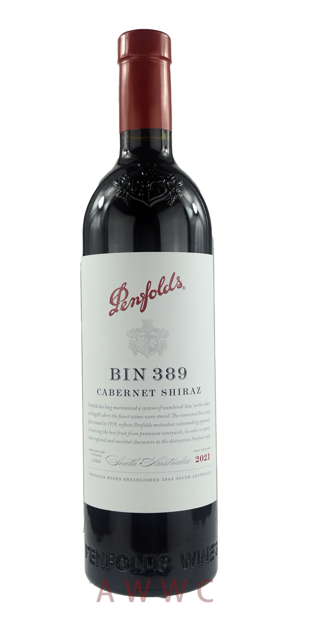 奔富 Bin 389 赤霞珠, 設拉子 2022 (木蓋）
