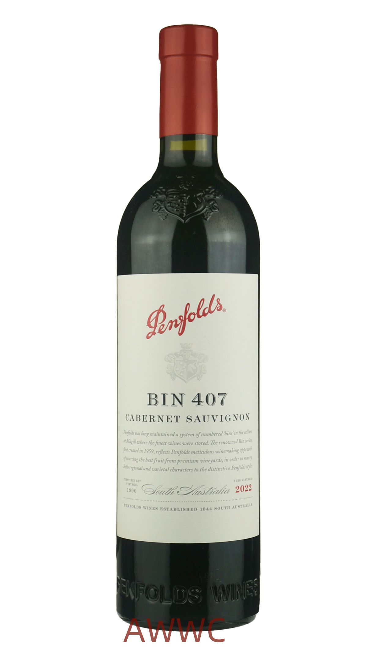 奔富 Bin 407 赤霞珠 2022（木塞） 